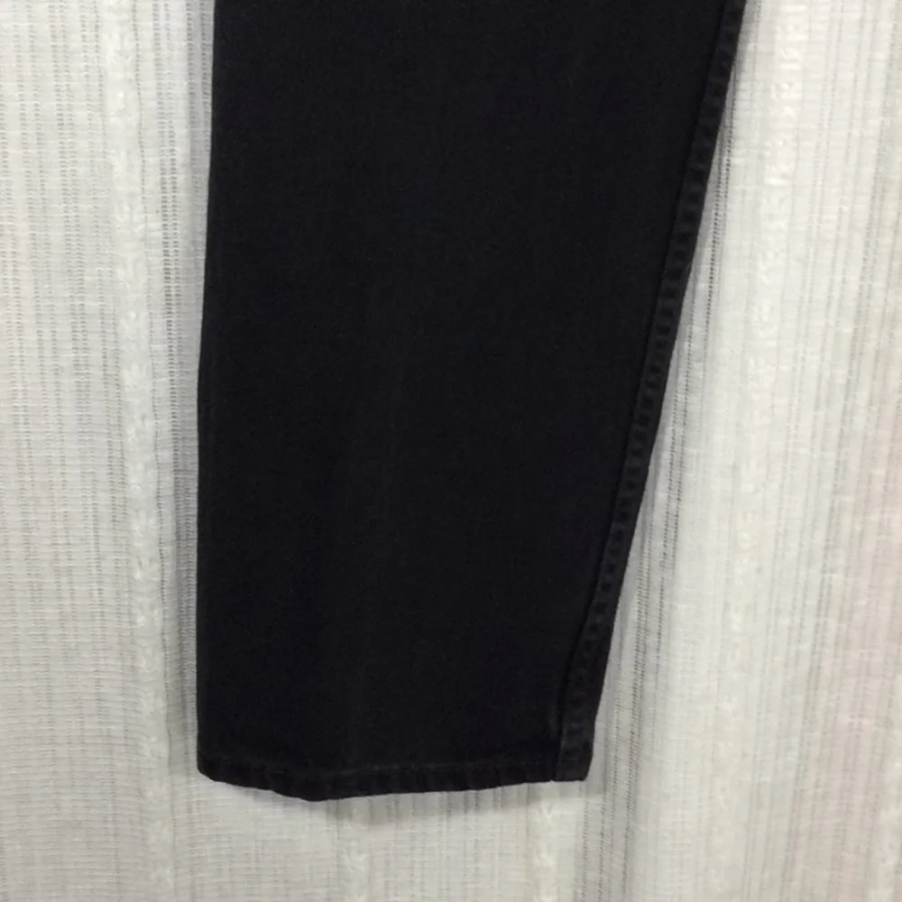 Levi’s 505 High Rise Black Straight Leg JeanW36L36